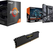 🎁 Kit Ryzen 5 5500 + B550M Gaming X WIFI6 + 8GB ✅ New! + Transporte y Garantía - Img 57669621