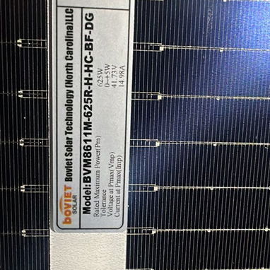 📌Panel Solar Boviet 625W‼️‼️‼️ - 2/3