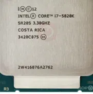 Intel core i7 - 5820k  cpu @ 3.30GHz ( 12 cpus)3,3 ghz - Img 50207079
