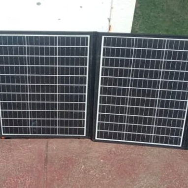 Panel Solar Portable de 120W NUEVO EN SU ESTUCHE Y CAJA ,Sirve para cargar mobiles y otro sequipos sin necesidad de cone - 4/7