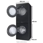 Torre de lavado LG de 22kg, secado al vapor 52901568 móvil y WhatsApp. Le asesoramos en su compra - Img 55818115