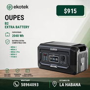 BATERÍA EXTRA OUPES B2 – 2048Wh LiFePO4 🔋 - Img 57767654