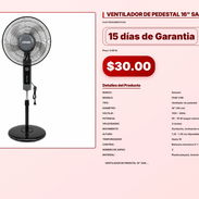 VENTILADOR DE PEDESTAL 16" SANUMO . - Img 57104692