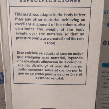 Colchón Ortopédico Sellado Al Vacío 137 × 191 × 21 cm. Domicilio Incluído en La Habana - 3/6
