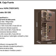 Caja fuerte de doble puerta super reforzada, nueva a estrenar, transporte incluído hasta su hogar o negocio en la Habana - Img 56979525