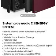 Sistema de audio 2.1 ENERGY SISTEM - Img 45623851