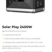Estación Solar Play 2160Wh - Img 57611216