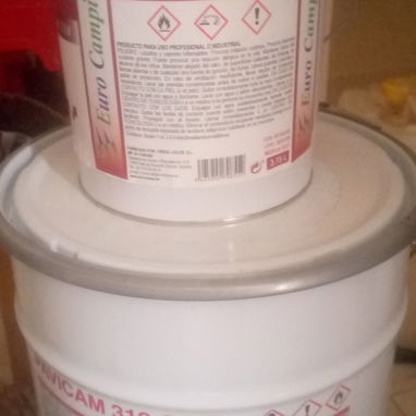 Disponible, pintura vinil terracota, esmalte, pintura para pisos - 3/3