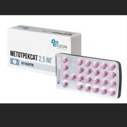 Venta de Metotrexato. Caja de 50 tabletas de 2.5 MG en 6000 pesos - Img 53583128