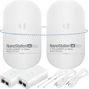 Ubiquiti NanoStation 5AC Loco +POe el combo completo internacional garantia. router y otros prodcutos redes al whatsa - Img 57027164