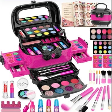 Maletas de maquillaje real no toxico para niñas - 3/10
