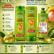 FRUCTIS GARNIER ADIÓS ESPONJADO, PARA CABELLO ESPONJADO Y CON FRIZZ - Img 53474202