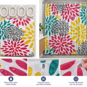 Cortinas de baño con varios diseños - 2/4