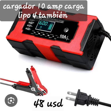Cargadores de batería de auto y lifepo4hasta 10 amp - Img 122779456