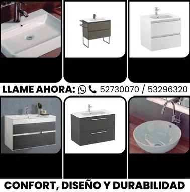 SE OFRECE UNA AMPLIA VARIEDAD DE MUEBLES Y ARTÍCULOS PARA SU BAÑO.  INFO A  53296320, 52730070, 56734558 - Img 87594324