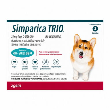 SIMPARICA TRIO / contra pulgas y garrapatas - Img 126306140