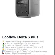 Ecoflow delta 3 plus, delta 3, delta pro, delta 3 classic sellado caja garantía x escrito somos tienda fisica vedado - Img 55152854