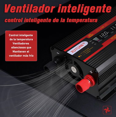 Inversor, Convertidor de corriente de 4000w 12V/24V a 110 V.     50077831 - Img 81824494