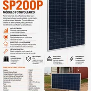 Panel Solar SP200P Synthesis Power 200W - Nuevo - Img 57392047