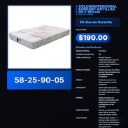 COLCHON PERSONAL KONFORT ANTILLAS 90 x 190 cm VPT -0310 - Img 57890244