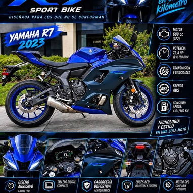 Yamaha R7 2023 – Full System 690 cc · 4.000 millas · Full system puesto Llega el 25 de este mes. Solo interesados serios - 2/2