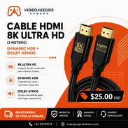 Cable HDMI 8K Ultra HD 3 Metros con Dynamic HDR y Dolby Atmos | Entrega en La Habana - Img 55268211