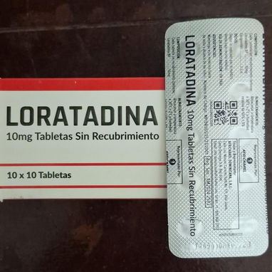 ©- Loratadina 10mg, 1 Tira de 10 Tableta -© - Img 115135981