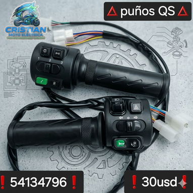 Piezas de moto , cargador 72v5a , puños qs , Timón robotico, pastillas RPM, etc - Img 123147213