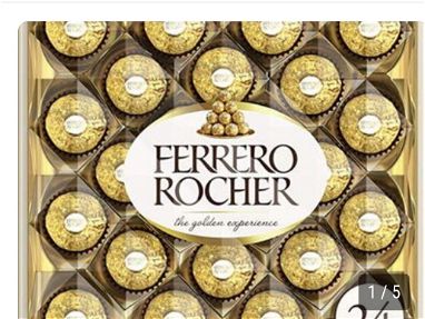 💥Ferrero Rocher Caja de Chocolates Rellenos con Avellanas y Crema de Chocolate 🌟24 Unidades-💥☎️58578355☎️ 💥20 USD💥 - Img main-image