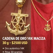 Cadena de oro masiza 14k - Img 56740649