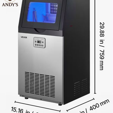 Maquina de hielo 120 lb - 3/9