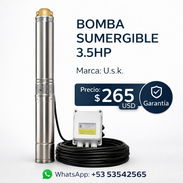 3.5 HP / Sumergible / Bomba de Agua Sumergible - Img 55608365