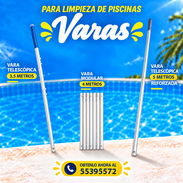 ✅️ VARAS para limpieza de piscina, POSTES TELESCÓPICOS - Img 57741891