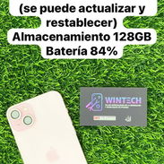 iPhone 15 Plus rosado SIM Física Libre x Rsim bat84%. W - Img 55494103