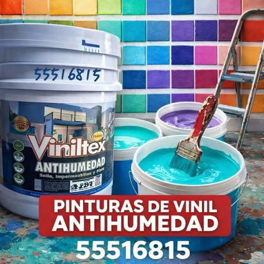 Pintura impermeabilizante para paredes interiores y exteriores techo y fachada - Img 120999050
