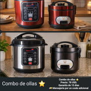 Olla reina + arrocera, + cafetera eléctrica, + batidora. Varios combos disponibles - Img 56927426