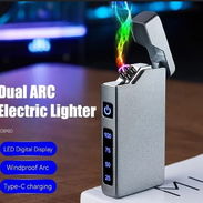 FOSFORERA RECARGABLE USB ARCO PLASMA 🔹 Medida 6.8cm x 3.5cm 🔹 Fosforera de arco eléctrico: sin gas, sin llama 25 USD - Img 57373851