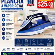Plancha Royal con Tanque Transparente de 220ml para Vapor VPT#-0239 - Img 55666731