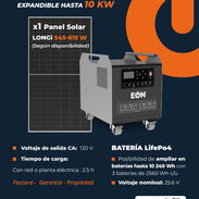 Estación de Carga 2KW 2560 Wh 2000 W Expandible hasta 10 KW, , mensajería gratis, estación de energía, banco - Img 54941832