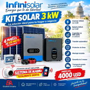 Kit solares con montaje e Instalación. Incluyen sistema de Alarma grátis - Img 58072670
