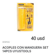 Set de acoples y manguera para compresor - Img 55891676