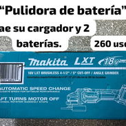 PULIDORA DE BATERÍA 2 baterías y su cargador - Img 55838576