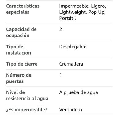 Tienda de campaña  ⛺ - 5/5
