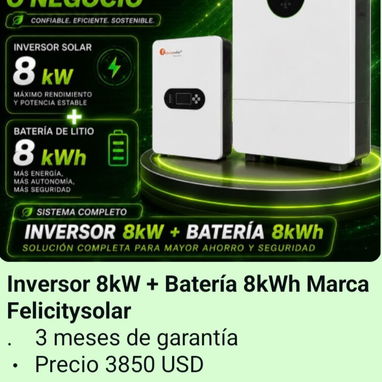 Kit solares con y sin instalación ver datos en las fotos, características y precios - Img 125215481