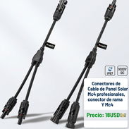 Conectores de Cable de Panel Solar Mc4 profesionales, conector de rama Y Mc4 Precio: 18USD💵 - Img 56018863