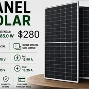 Panel Solar Bifacial de 585 W en $280 Compatible con Delta 3 classic, Delta 3 max, Oupes Mega 1 lite, Oupes exodus 2400 - Img 56067050
