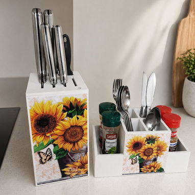 ORGANIZADORES DE COCINA, PORTACUBIERTOS  PORTACUCHILLOS, PORTAESPECIAS - 6/10