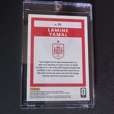 Carta de colección de Panini, Fútbol, Lamin Yamal - 2/2