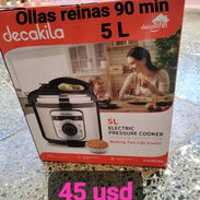 ⚜️ Ollas reinas 👑 de 90 minutos  Marca: Decakila ✨ Capacidad: 5 L Completamente nuevas en caja 📦  Garantía: 15 días - Img 55960776
