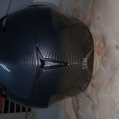 Casco Virtue MD-808 Fibra Carbono Talla L Correa Seguridad . - 3/4